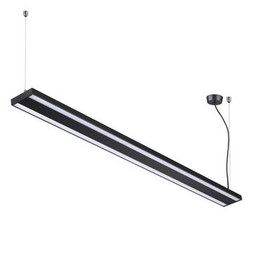 358446 OVER NT20 346 черный Подвесной светильник IP20 LED 40W вниз + 20W вверх 100-277V ITER