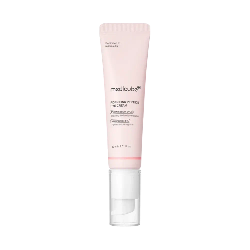 Medicube PDRN Pink Peptide Eye Cream осветляющий крем для век с ПДРН и пептидами
