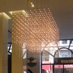 люстра Cosmos Square Glass L90