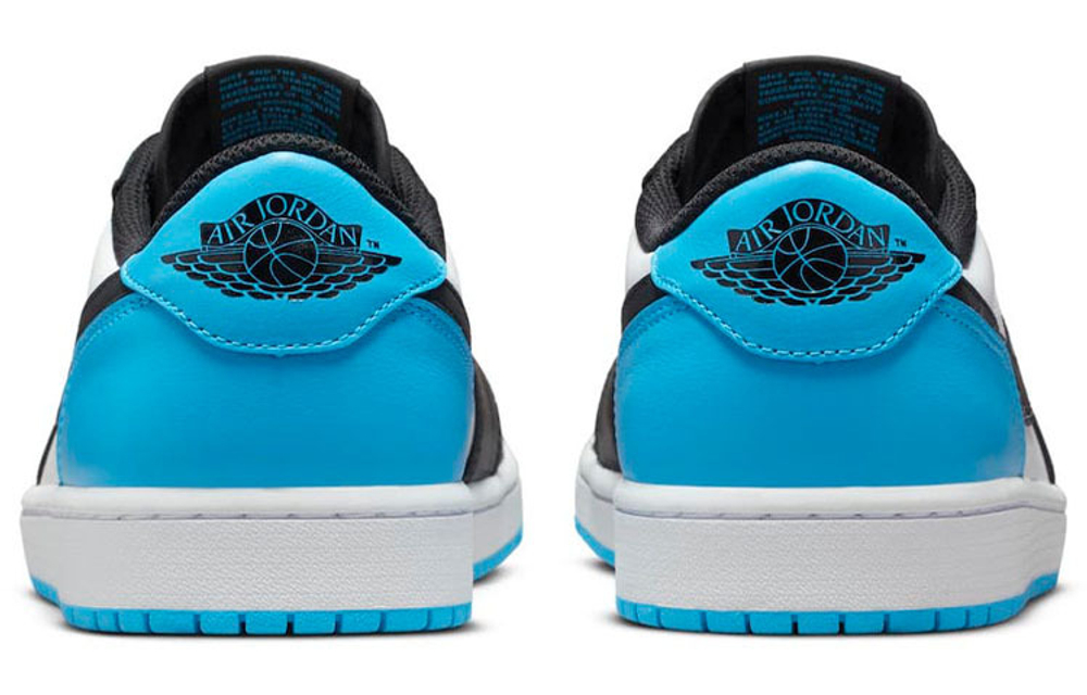 Кроссовки Jordan Air Jordan 1 Low 'Black And Dark Powder Blue'