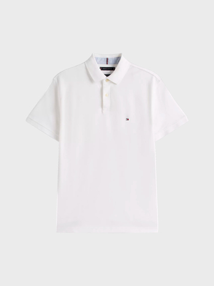Поло Tommy Hilfiger Regular Fit Stretch Fresh White