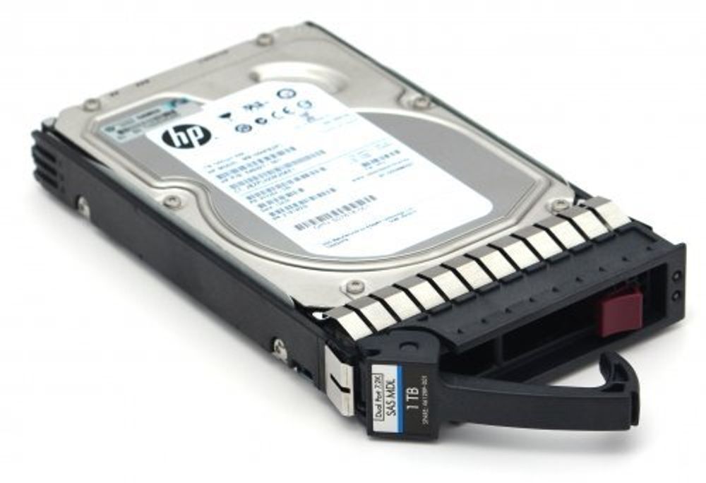 Жесткий диск HP 1TB 3G SAS 7.2K RPM LFF DP MIDLINE 652753-B21