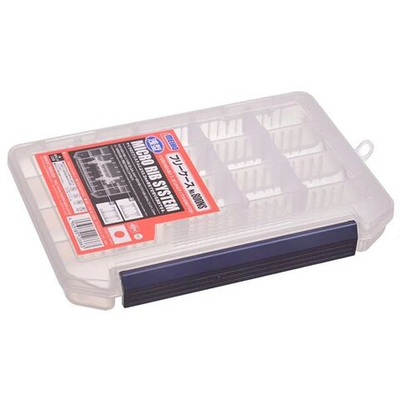 Коробка для рыболовных принадлежностей Meiho Micro Rib System 800NS Clear