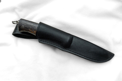 Охотничий нож Theseus M390 Satin темная рукоять