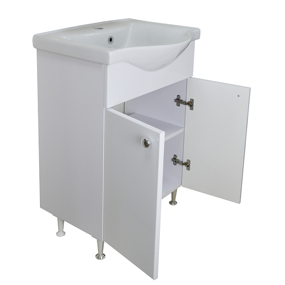 Комплект Тумба Моника New 60 (600х820х460) с раковиноBasic 60 (CS00071366)