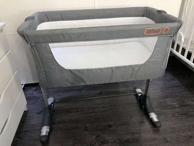 Кроватки Geburt Кроватка серая 2 — 9-0372