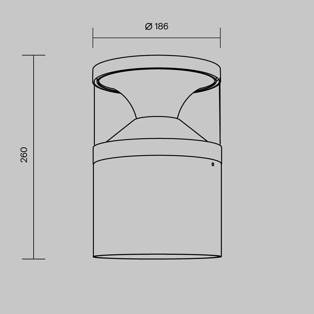 Уличный ландшафтный светодиодный светильник Maytoni   O496FL-L21B3K