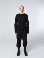 Лонгслив унисекс "Темнота". Черный