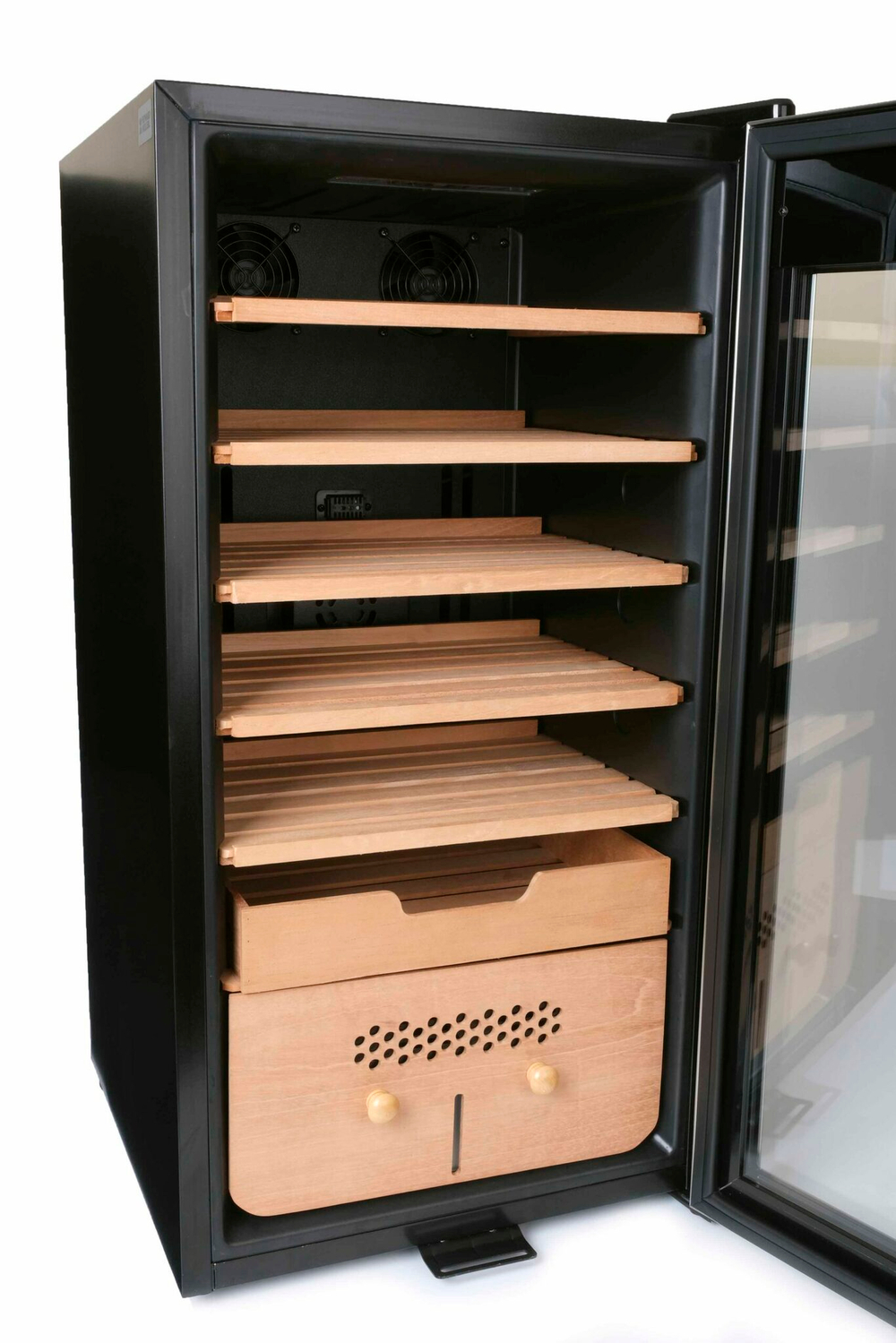 Компрессорный хьюмидор-шкаф Howard Miller на 600 сигар