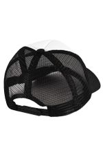 Кепка черно-белая с сеткой фото