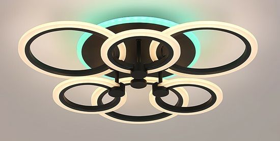 3009/3+3B BK/RGB (1) Люстра N (RL)