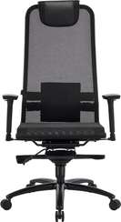 Кресло Everprof Deco Black Lux Сетка Черный