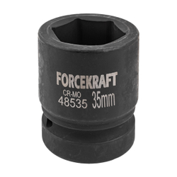 Головка ударная 1'', 35мм (6гр.) FORCEKRAFT FK-48535