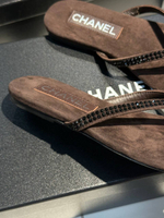 Шлепанцы CHANEL