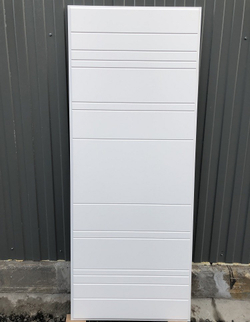Входная металлическая дверь RеX (РЕКС) Премиум 3К Венге (Гладиатор) / ФЛ-14 Белый матовый