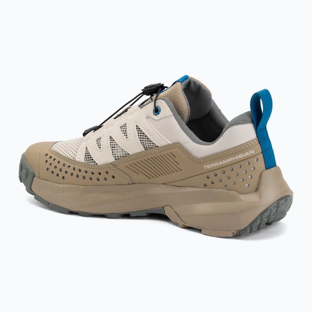 Кроссовки Salomon Techamphibian 5 rainy day/desert tan/mykonos blue