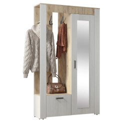 Прихожая Франк, Крафт, Ясень белый