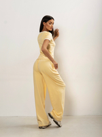 Футболка облегающая с окантовкой