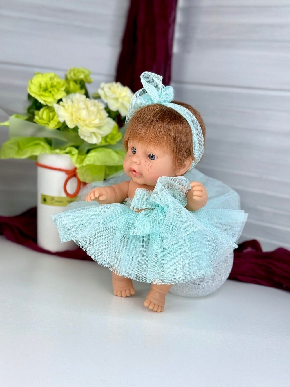 Пупс BERJUAN виниловый 20см Baby (190A)