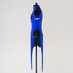 синее платье для латины