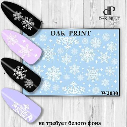 Наклейки для ногтей слайдер дизайн W 2030