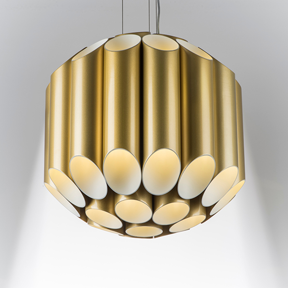 720442 Люстра SIENA 44х40W G9 ЗОЛОТО/БЕЛЫЙ