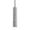 8357/1A SUSPENTIONI черный/серый, металл/цемент Подвес GU10 LED 5W 220V SHAMAREL