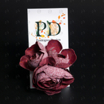 Резинка для волос Pankigno Design с тройным бутоном пиона