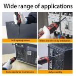 6 Нм Беспроводная отвертка USB аккумуляторная батарея ручной-автоматический режим подходит для самостоятельной работы