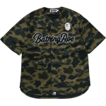 A Bathing Ape Bathing Ape 1st Camo Shirts Camouflage Pattern Moderate Polyester Summer 0zxsrm001321q