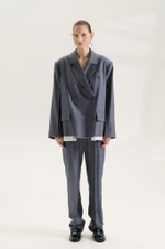 Брюки из шелка Ray Jeans Blue