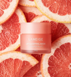 Laneige lip sleeping mask (grapefruit) - Ночная восстанавливающая маска для губ (грейпфрут)