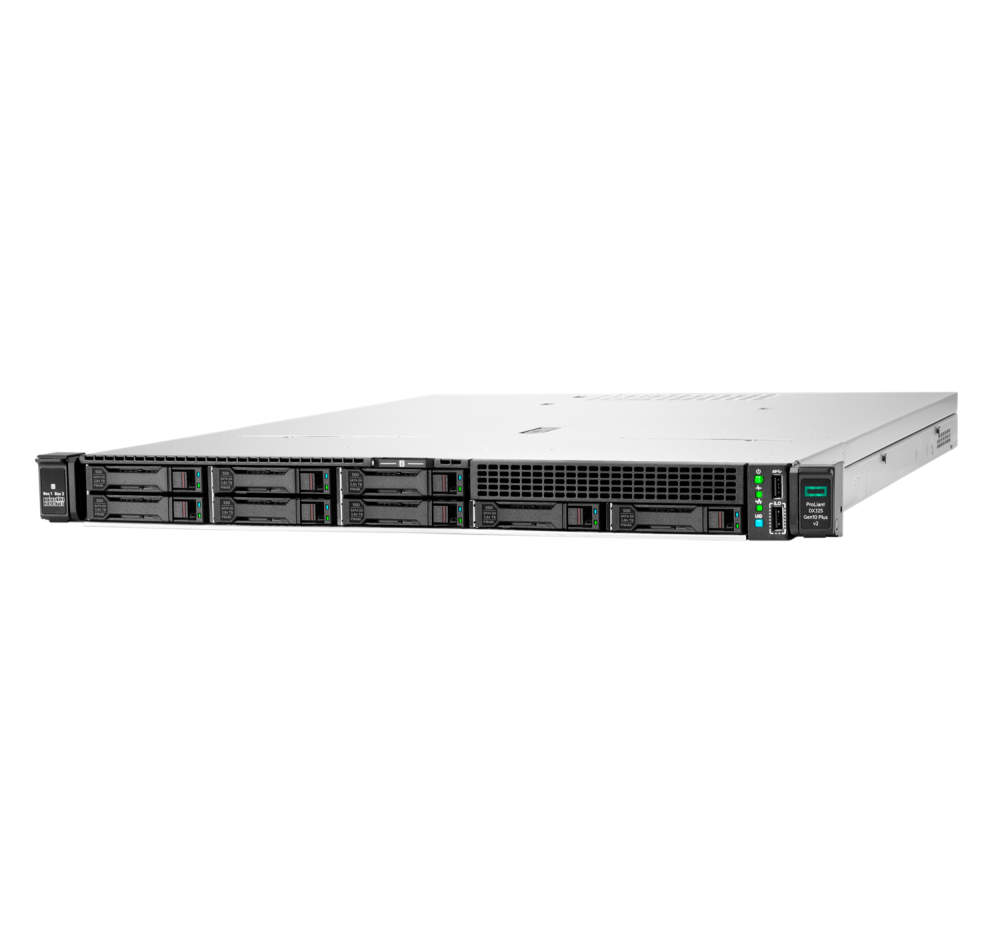 Стоечный сервер - HP Enterprise ProLiant DL325 Gen10 Plus v2, 1U, 8x 2.5“, 1x EPYC[7443P] 24 Cores, 32Gb, P55251-B21