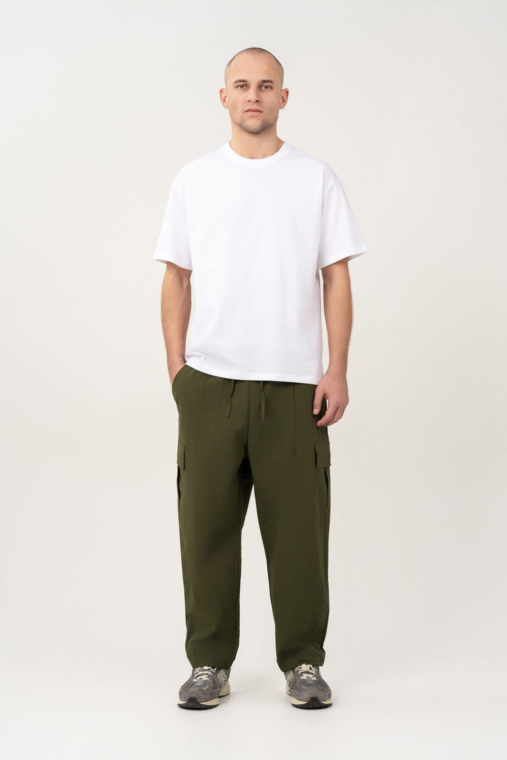 Брюки KUL'TURA "Nylon cargo" Хаки