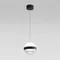 5075/9L L-VISION ODL24 355 черный/прозрачн./молочный/металл/акрил Подвес LED 9W 4000K 480лм RONI