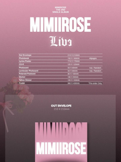 Альбом MIMIIROSE - LIVE 2nd Single