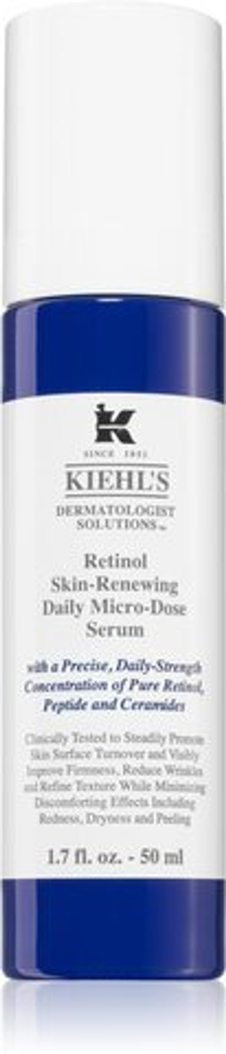 Kiehl's Dermatologist Solutions Retinol Skin-Renewing Daily Micro-Dose Serum - сыворотка против морщин с ретинолом для всех типов кожи, включая чувствительную кожу /  dla kobiet 50  ml  / GTIN 3605972526489