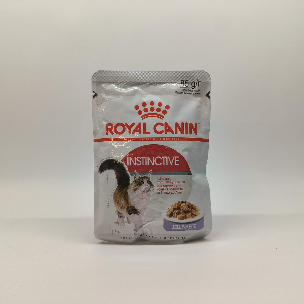 Мелкие кусочки в желе, 85г Instinctive для кошек от 1 до 7 лет Royal Canin