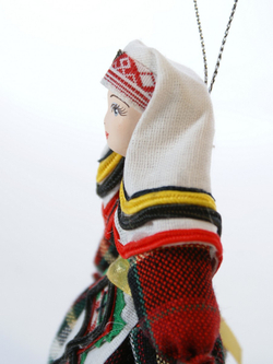 Кукла-подвеска Удмуртка