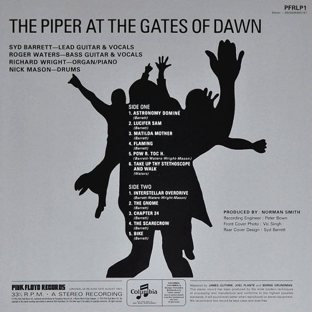 Pink Floyd. The Piper At The Gates Of Dawn (LP) 180g, Stereo Пинк Флойд