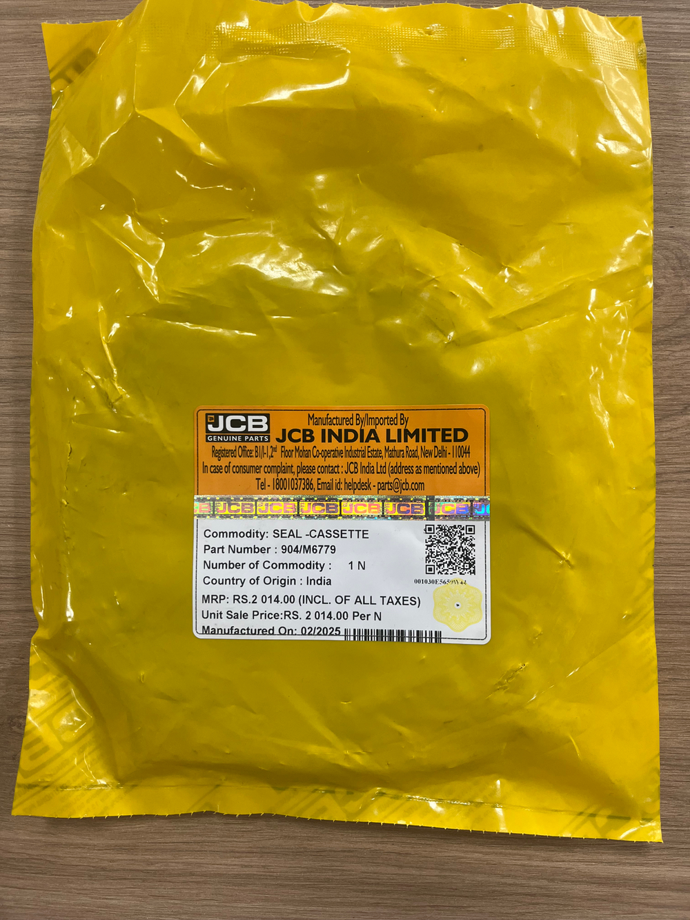 Сальник бортовой ступицы 904/50033, 904/M6779 JCB