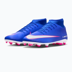 Футбольные бутсы Nike Mercurial Superfly 10 Club FG/MG racer blue/white
