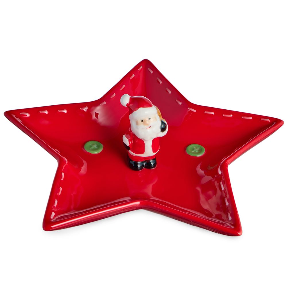 БЛЮДО СЕРВИРОВНОЧНОЕ КОЛЛЕКЦИЯ "CHRISTMAS GIFT" 25,5*24*7,5 СМ