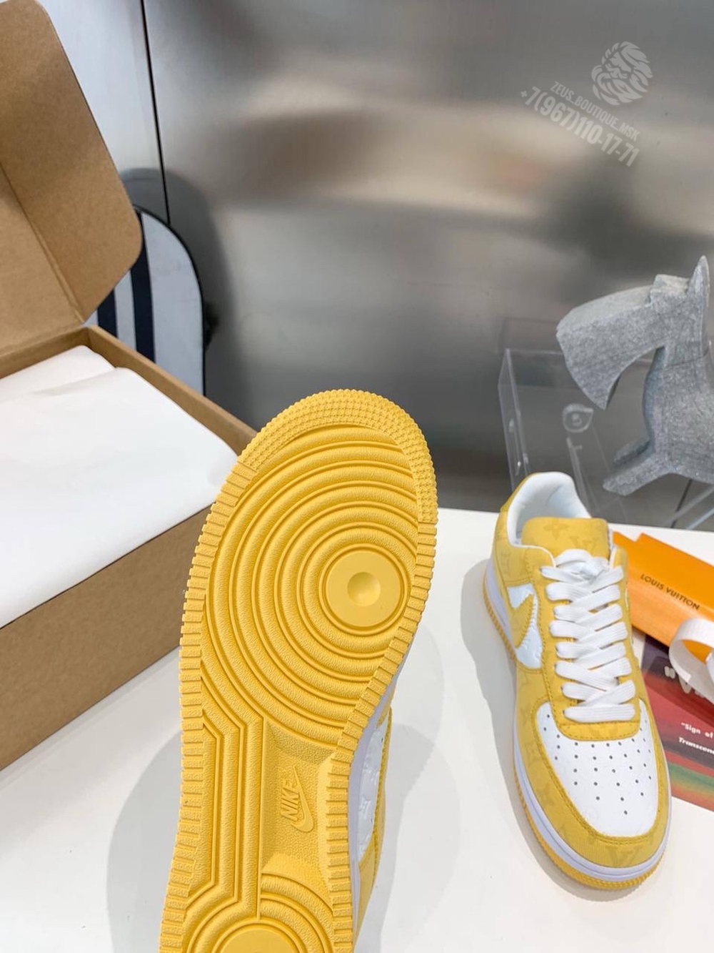 Кроссовки Louis Vuitton x Nike Air Force 1