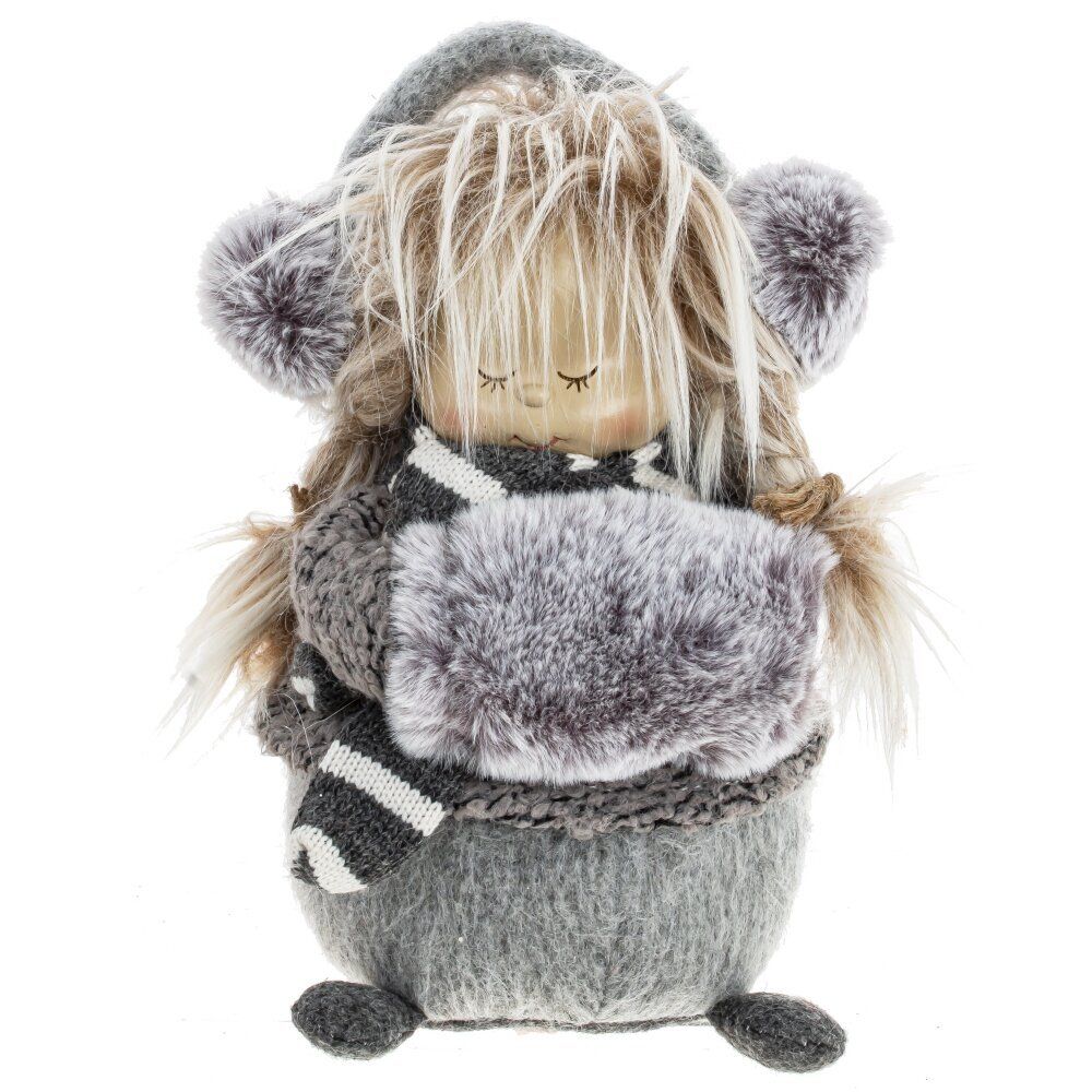 GAEM Игрушка набивная "Девочка", L12 W14 H23 см, 2в.