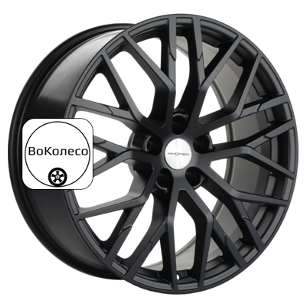 8,5x20/5x112 ET33 D66,5 KHW2005 (Audi/VW) Black matt Khomen Wheels