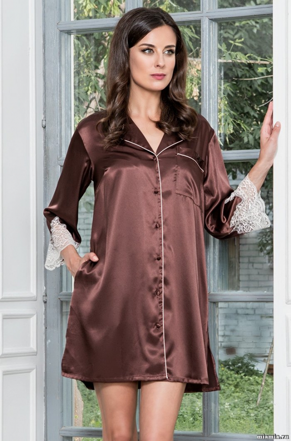 Халат-рубашка 3107 MiaMia