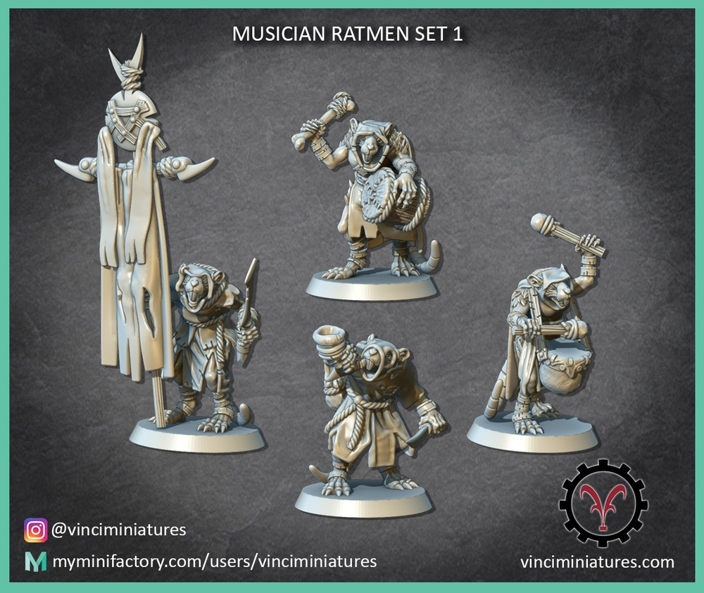 Skaven Musician Set 1