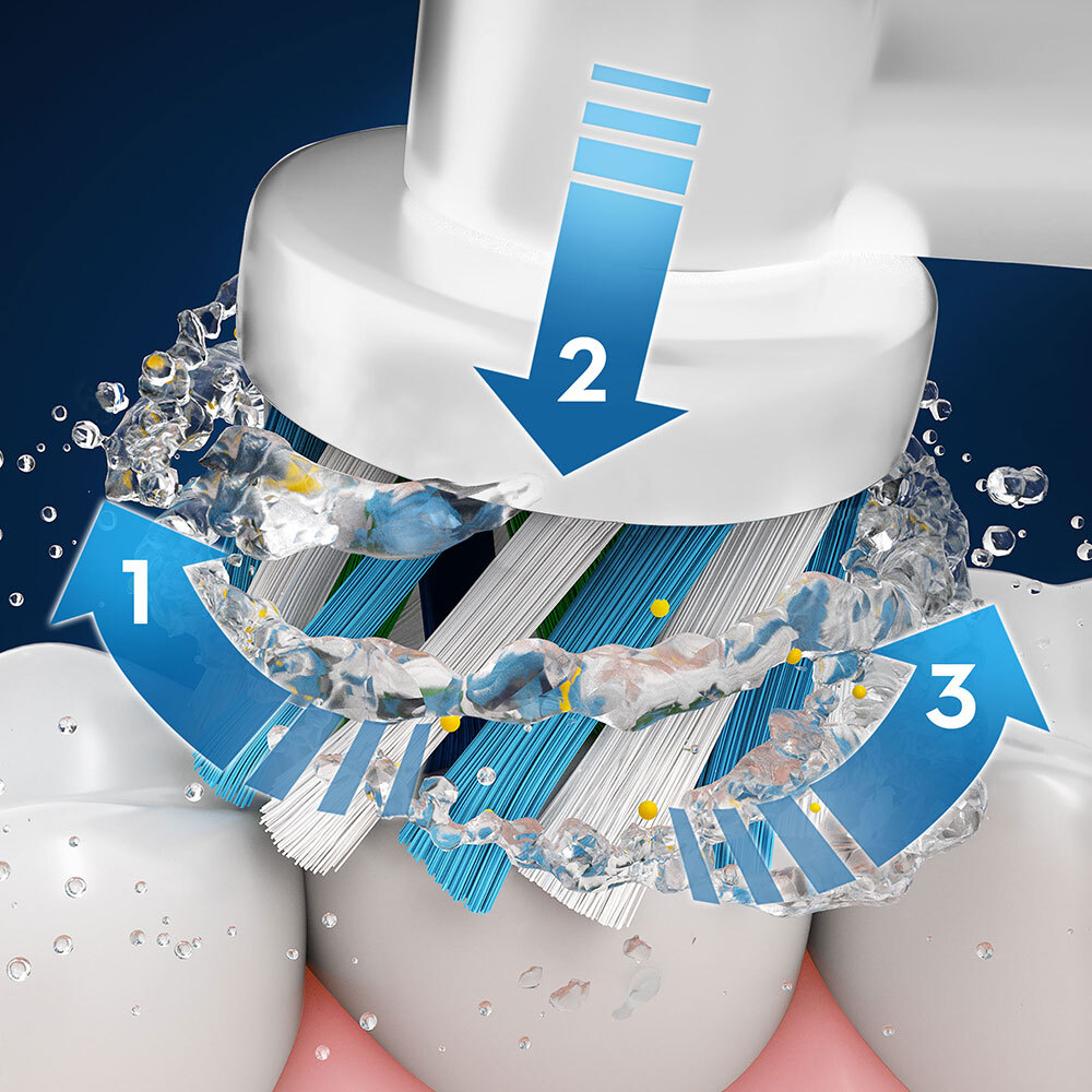Электрическая зубная щетка Oral-B Vitality CrossAction Blue D100.413.1
