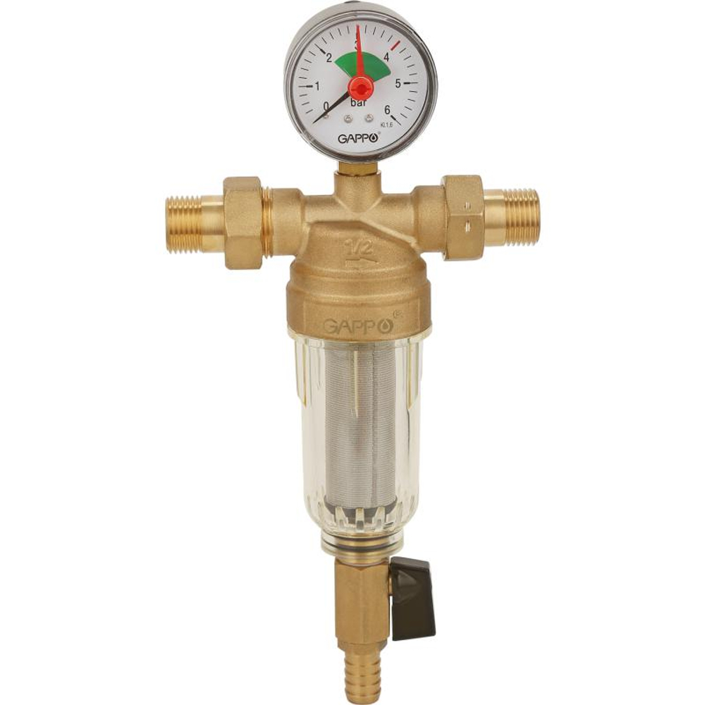 Фильтр промывной для холодной воды, Gappo G1410